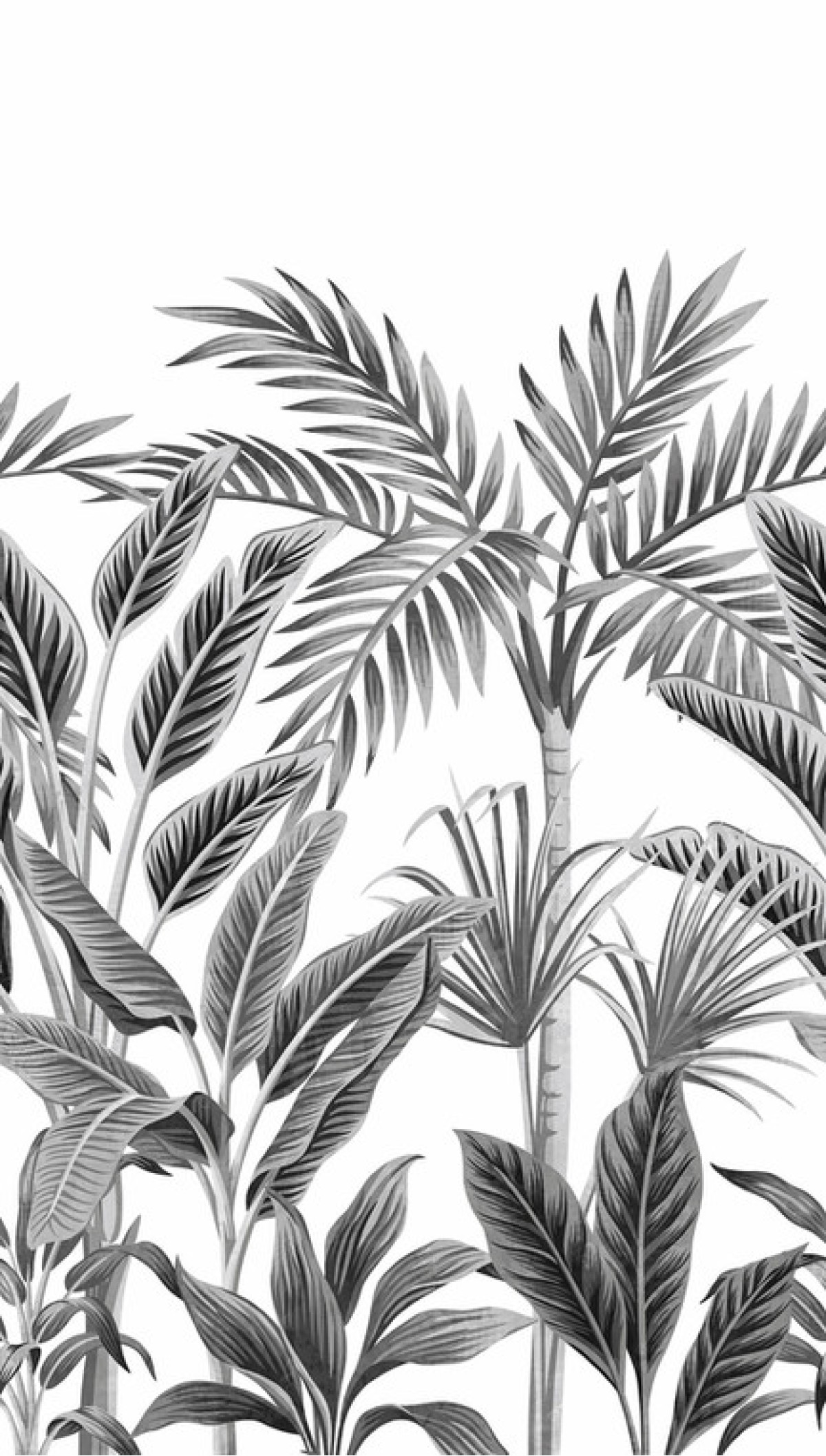 One Roll One Motif A40801 Tropical Forest